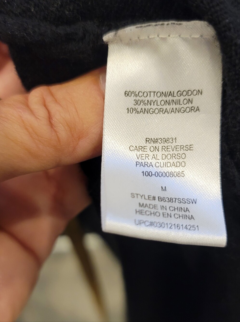 Democracy Hoodie Cardigan Size Medium - Picture 5 of 5
